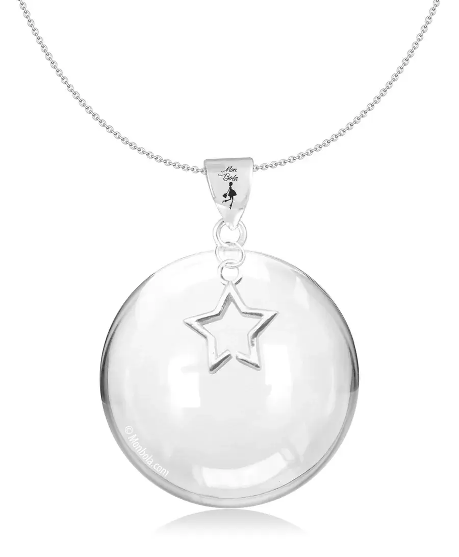 Etoiles, bola de grossesse, argent
