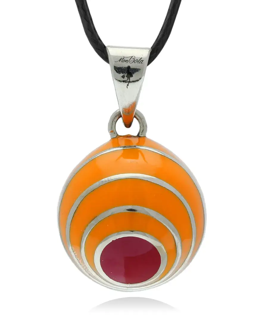 Orange Rouge Spirale, bola de grossesse