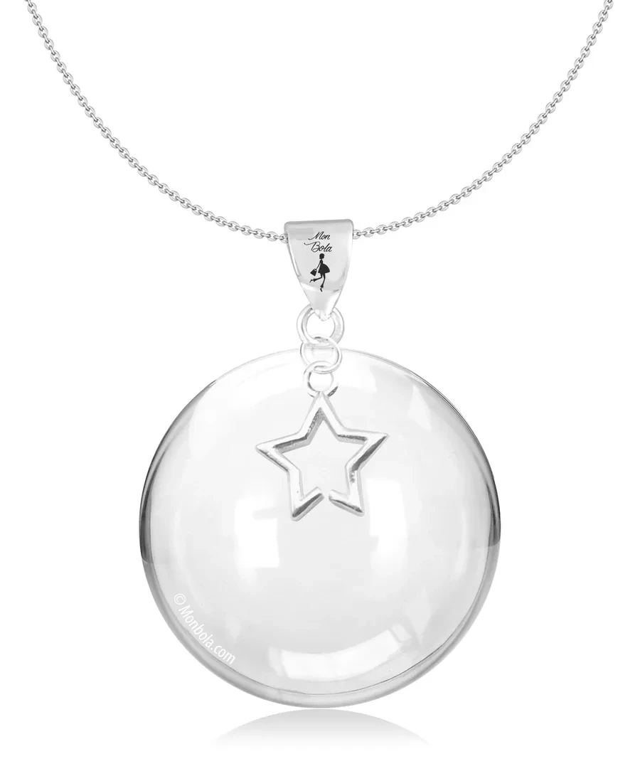 Etoiles, bola de grossesse, argent