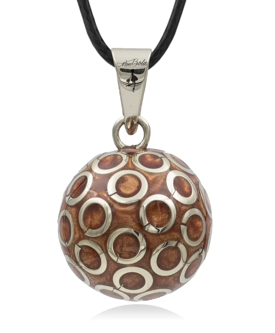 Cercle Métal et Orange, bola de grossesse