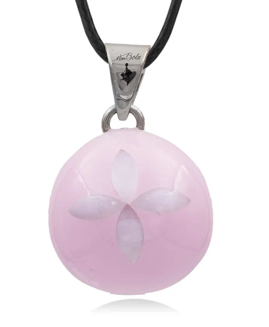 Fleur Nacré Rose, bola de grossesse