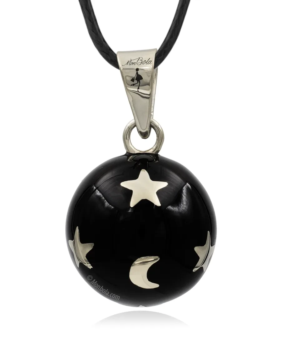Noir Lune Etoiles, bola de grossesse