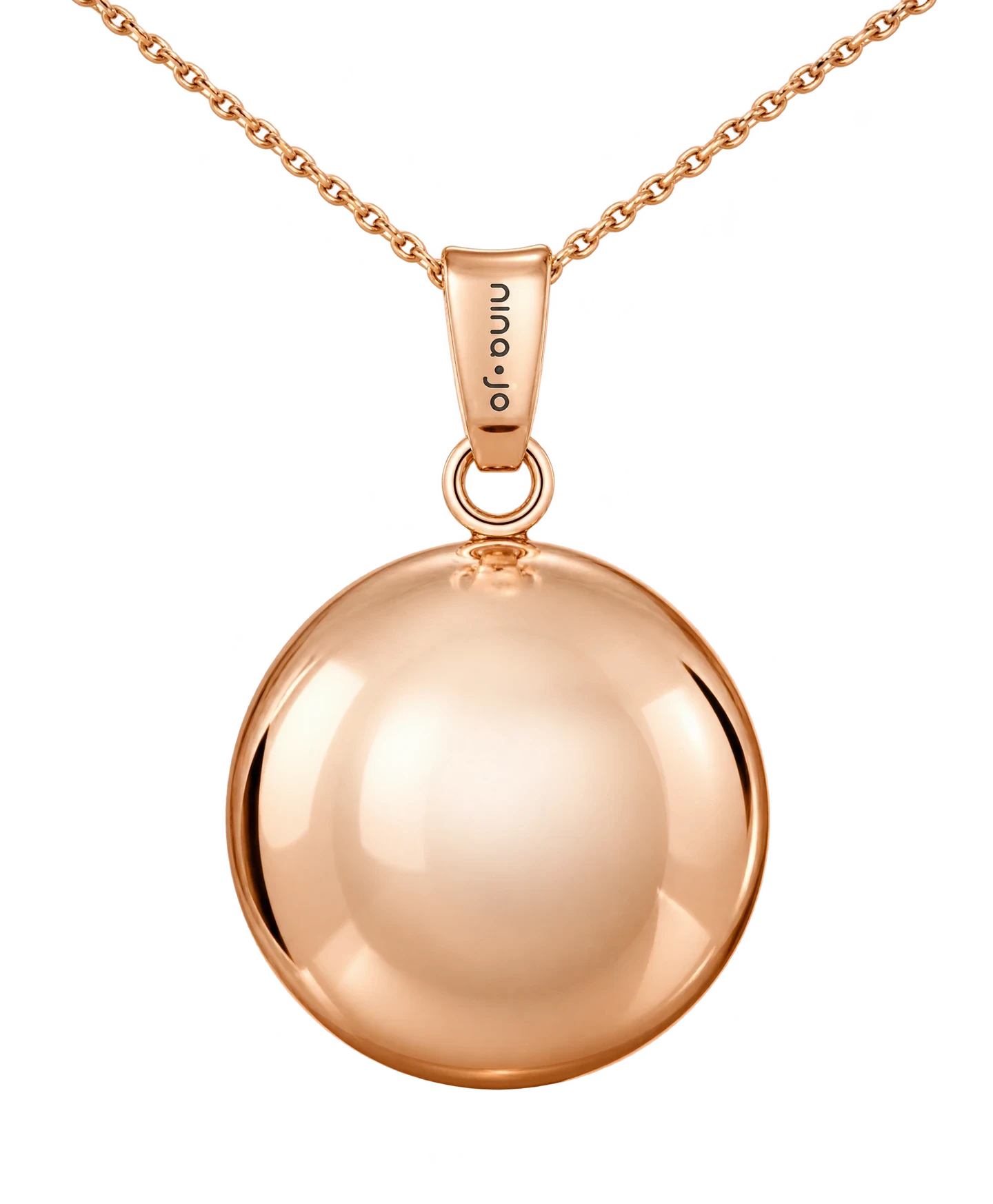 Clothilde, bola de grossesse, or rose 24ct
