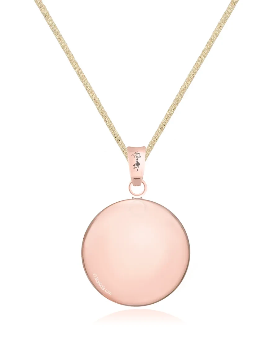 Cordon Or, bola de grossesse, or rose 24ct
