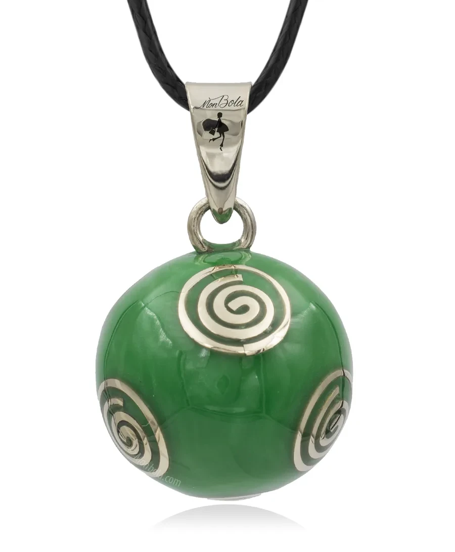 Vert Tourbillon Argentés, bola de grossesse
