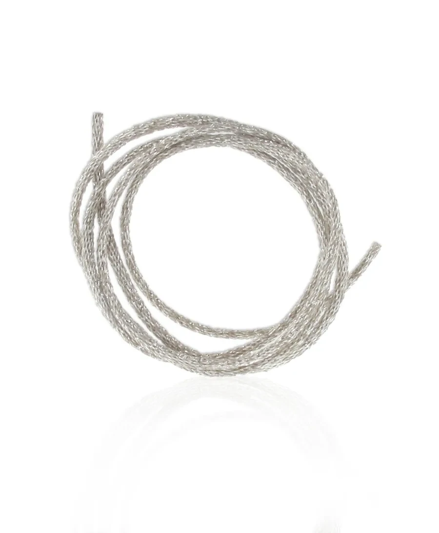 Cordon irisé 110cm, cordon, bola de grossesse, argent