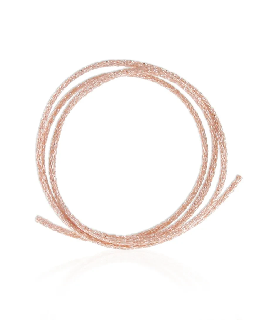 Cordon irisé 110cm, cordon, bola de grossesse, saumon