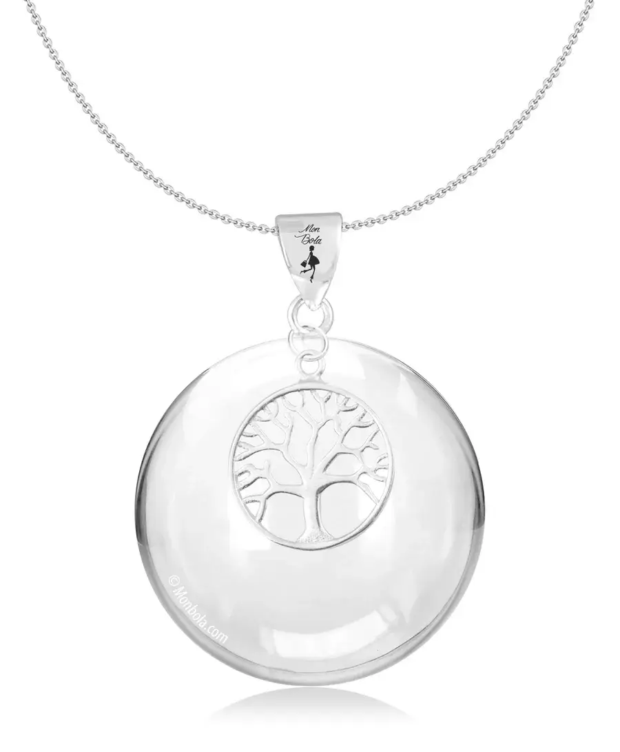 Arbre de vie, bola de grossesse, argent