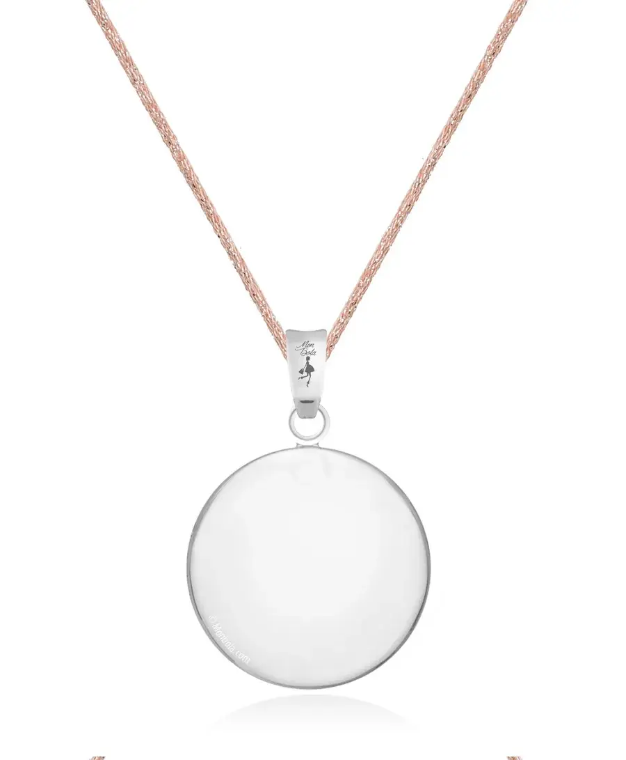 Cordon Saumon, bola de grossesse, argent