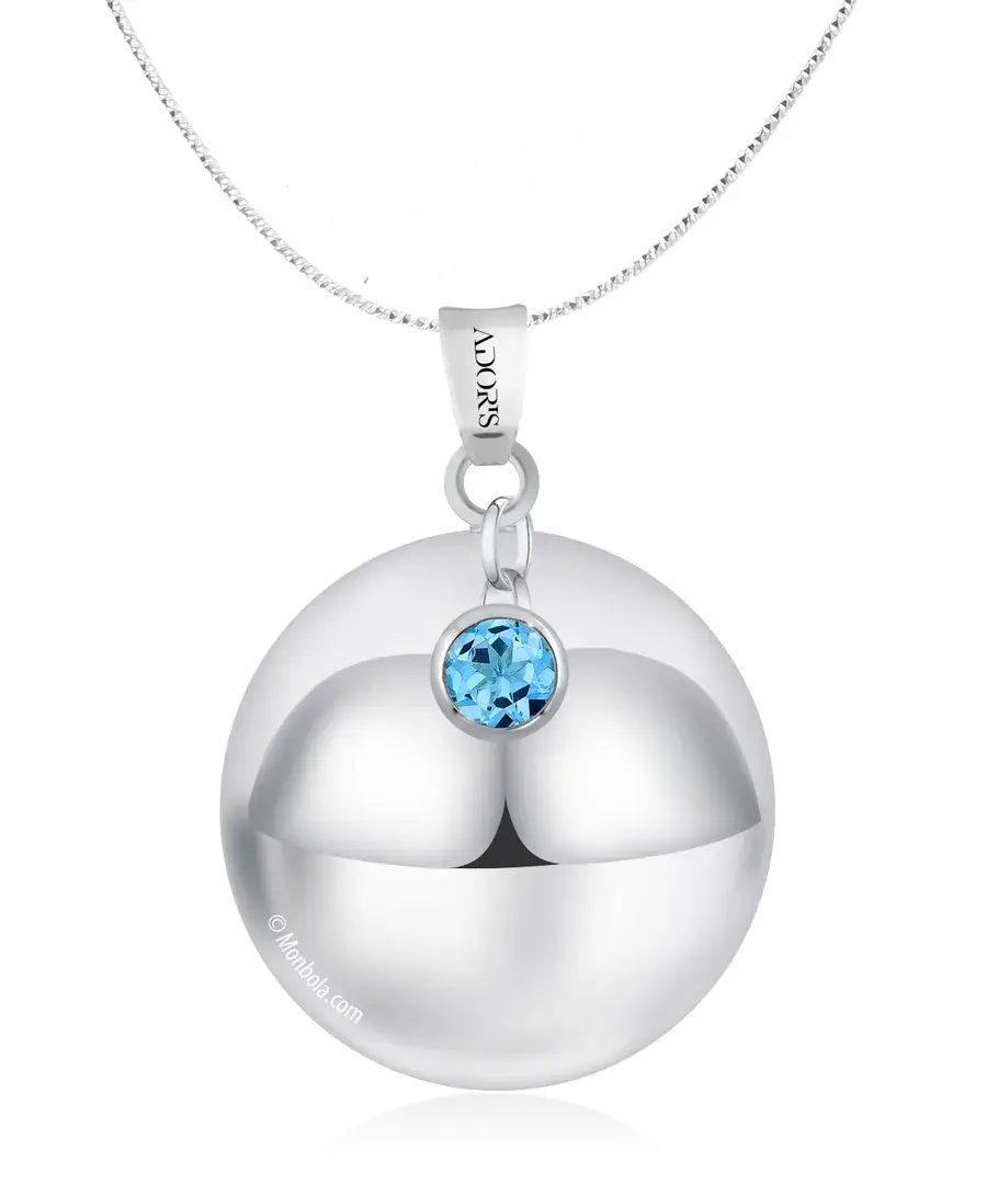 Decembre / Tanzanite, bola de grossesse