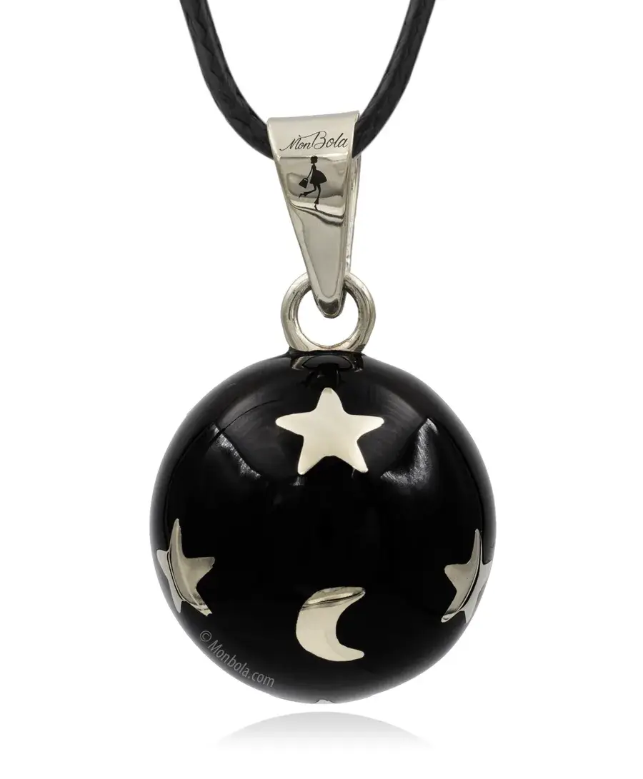 Noir Lune Etoiles, bola de grossesse